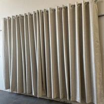 Cortina 100% Blackout Linho P/ Sala Quarto Premium 3 X 2,80 Cortina 100% Blackout Linho P/ Sala Quarto Premium 3 X 2,80