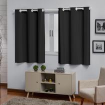 Cortina 100% Blackout Para Janela 2,80 X 1,60 Corta Luz PVC