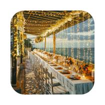 Cortina 1040 Led Micro-lâmpada Fixa 4m X 4m Prova D'água Festa Decor Casamento Natal