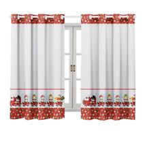 Cortina 2,00 Larg. X 1,50 Alt. Decorativa De Natal
