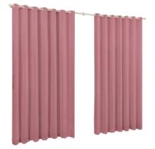 Cortina 2,20X1,70 Microfibra Liso Rosê Ilhós Branco Cortina 2,20X1,70 Microfibra Liso Rosê Ilhós Branco