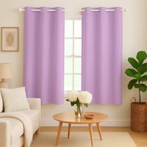 Cortina 2,20x1,70 Quarto Sala Escritorio Lilás