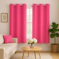 Cortina 2,20x1,70 Quarto Sala Escritorio Pink Cortina 2,20x1,70 Quarto Sala Escritorio Pink