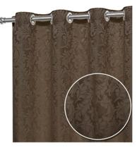 Cortina 260por220 esticada jacquard