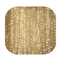Cortina 300 Led 3,0m x 2,0m Fixo Branco Quente Decor Festa Casa Natal 220V Cortina 300 Led 3,0m x 2,0m Fixo Branco Quente Decor Festa Casa Natal 220V