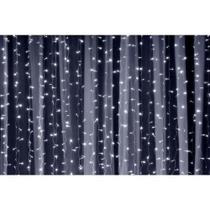 Cortina 300 LEDs 8 funções branca - 301 - Brilliant Cortina 300 LEDs 8 funções branca - 301 - Brilliant