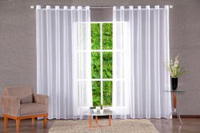 Cortina 4 Metros Voil Decorativa Sala Quarto 4,00x2,50 Cortina 4 Metros Voil Decorativa Sala Quarto 4,00x2,50