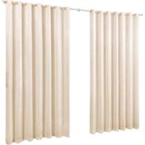 Cortina 4,00 x 2,20 Decorativa Tecido Microfibra
