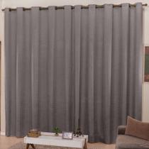 Cortina 4m x 2,70m Cetim Amassadinho sala ou quarto cores