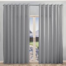 Cortina 5 Metros Largura Tecido Microfibra Várias Cores e Altura