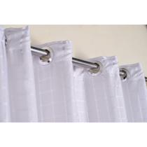 Cortina 5 Metros X 2,50 C/ Voil Voal Xadrez Quarto Sala