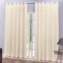 Cortina 6,00 x 2,50 Charme Para Sala Quarto Escritório Cortina 6,00 x 2,50 Charme Para Sala Quarto Escritório