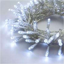 Cortina 6M Luz Led 320 Lampadas Pisca Natal Cor Led:Branco