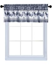 Cortina ACHIM Barnyard Valance 147x36 cm Poliéster marinho