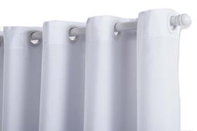 Cortina Alice 3,0 x 1,80 Para Sala/ Quarto Branca - Armazém do Enxoval