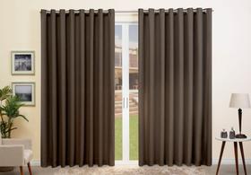 Cortina Alto Padrão Blecaute Tecido Grosso Luxo Ic 4,00x2,50