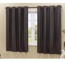 Cortina Ambiente Sala Quarto Escritorio Blackout Pvc Corta Luz 100 % 2,20 X 1,30 Blecaute Escura