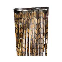 Cortina Artesanal de Bambu: 2.10m x 80cm - J01 Cortina Artesanal de Bambu: 2.10m x 80cm - J01