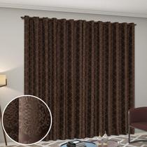 Cortina Atena 3m x 2,80m Jacquard Semi Blackout Estampado