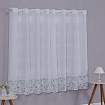 Cortina Baby 2 Metros Quarto de Bebê Infantil Menino Menina Varão Simples