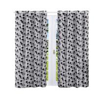 Cortina baggio para sala/quarto 2,80x2,50m preto