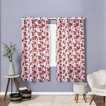 Cortina Baggio Tecido Gorgurinho Estampado 2,80x1,70 Metros