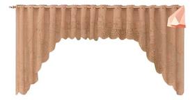 Cortina Bando Renda Cascata Cozinha Bule 3,15x1,00 Sortida