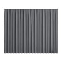 Cortina Basic Blackout Tecido Corta Luz 3,00x2,50m para Trilho Suiço 2m Variação: Chumbo