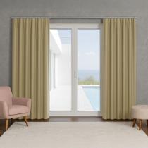 Cortina Basic Blackout Tecido Corta Luz para Trilho Suíço