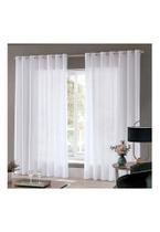 Cortina Bella Janela 420x250 cm Rústica Cordoba Branco Cortina Bella Janela 420x250 cm Rústica Cordoba Branco