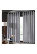 Cortina Bella Janela 420x250 cm Rustica Panama Xadrez Taupe Cortina Bella Janela 420x250 cm Rustica Panama Xadrez Taupe