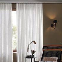 Cortina Bella Janela Inove Duplex 540x280 Monaco Linho - Tecido 100% Poliéster
