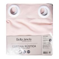Cortina Bella Janela Rústica 260X170Cm Oxford Lisa Bali Cortina Bella Janela Rústica 260X170Cm Oxford Lisa Bali