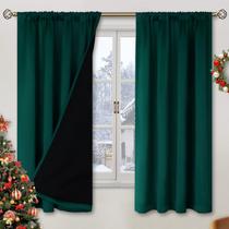 Cortina BGment Emerald 107x160cm 100% Blackout Thermal Cortina BGment Emerald 107x160cm 100% Blackout Thermal