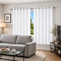 Cortina Black- out com ilhos 280m x 140m - Branca Cortina Black- out com ilhos 280m x 140m - Branca