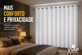 Cortina Black- out com ilhos 280m x 140m - Branca Cortina Black- out com ilhos 280m x 140m - Branca