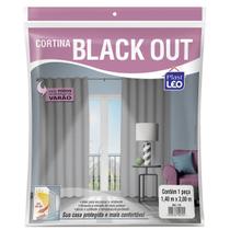 Cortina Black Out para Varão 1,40m X 2,00m 920 Plast Leo Cortina Black Out para Varão 1,40m X 2,00m 920 Plast Leo