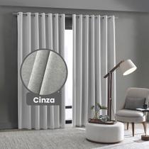 Cortina Blackout 100% Linen 4,2 x 2,5 - Bella Janela