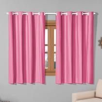 Cortina Blackout 100% Pvc 2,80M X 1,60M Pink Corta Luz