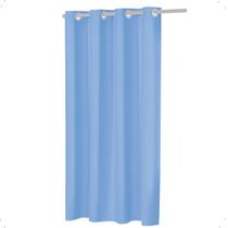 Cortina Blackout 1,10 x 1,30m Folha Unica Ilhos Para Provador Corta Luz Cor Azul Cortina Blackout 1,10 x 1,30m Folha Unica Ilhos Para Provador Corta Luz Cor Azul