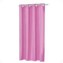 Cortina Blackout 1,10 x 1,30m Folha Unica Ilhos Para Provador Corta Luz Cor Rosa Cortina Blackout 1,10 x 1,30m Folha Unica Ilhos Para Provador Corta Luz Cor Rosa