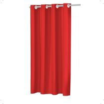 Cortina Blackout 1,10 x 1,30m Folha Unica Ilhos Para Provador Corta Luz Vermelho Cortina Blackout 1,10 x 1,30m Folha Unica Ilhos Para Provador Corta Luz Vermelho