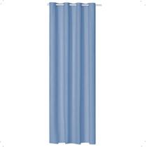 Cortina Blackout 1,40 x 2,20m Folha Unica Ilhos Para Provador Corta Luz Cor Azul Cortina Blackout 1,40 x 2,20m Folha Unica Ilhos Para Provador Corta Luz Cor Azul