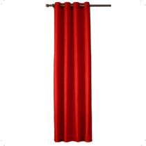 Cortina Blackout 1,40 x 2,20m Folha Unica Ilhos Para Provador Corta Luz Vermelho Cortina Blackout 1,40 x 2,20m Folha Unica Ilhos Para Provador Corta Luz Vermelho