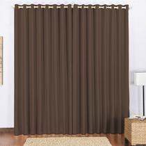 Cortina Blackout 2,00m x 1,70m Tabaco Tecido Blackout Corta Luz Sala Quarto Nova Cortina Blackout 2,00m x 1,70m Tabaco Tecido Blackout Corta Luz Sala Quarto Nova