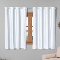 Cortina Blackout 2,20m x 1,30m Corta 100% A Luz para Sala Quarto Janela Cozinha Blecaute