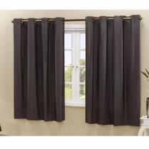 Cortina Blackout 2,20m x 1,30m Corta Luz para Sala e Quarto Várias Cores - M1-130