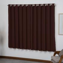 Cortina Blackout 2,70 x 1,80 Tecido Grosso Luxo Quarto Sala Corta Luz