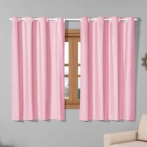 Cortina Blackout 2,80m x 1,60m Corta 100% A Luz para Sala Quarto Janela Cozinha Blecaute