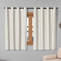 Cortina Blackout 2,80m x 1,60m Corta 100% A Luz para Sala Quarto Janela Cozinha Blecaute